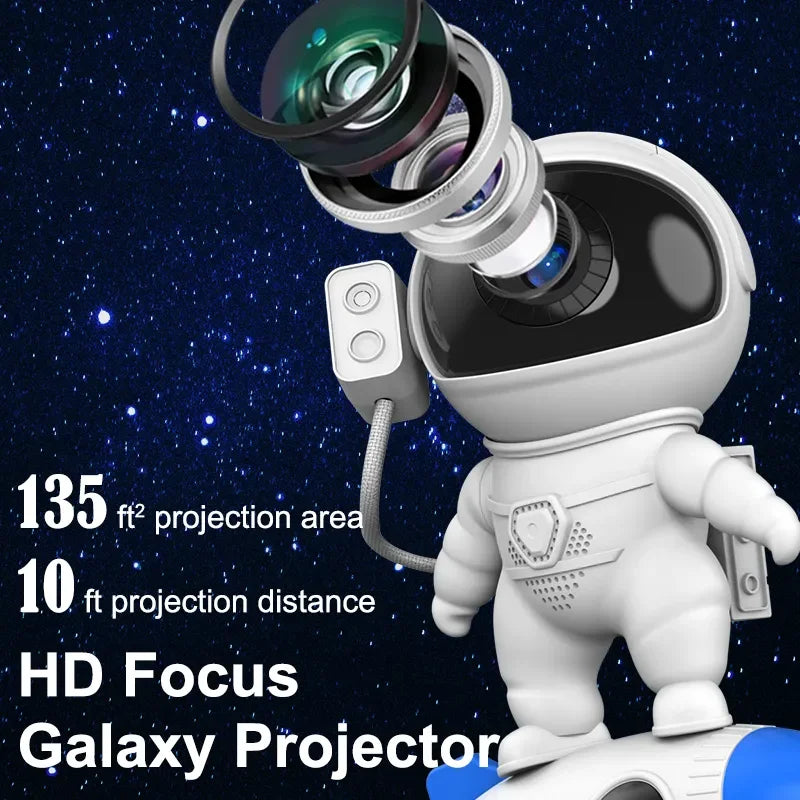 Astronaut Galaxy Projector Nacht Lamp