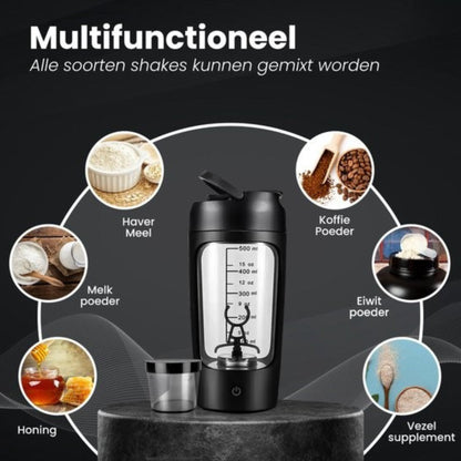 PowerMix Pro Elektrische Shaker – USB Oplaadbaar
