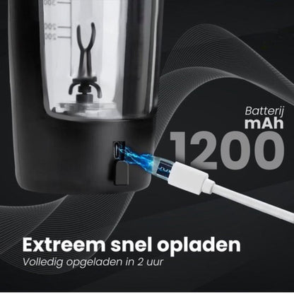 PowerMix Pro Elektrische Shaker – USB Oplaadbaar