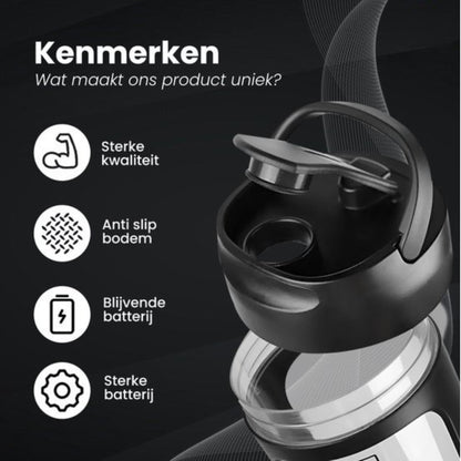 PowerMix Pro Elektrische Shaker – USB Oplaadbaar