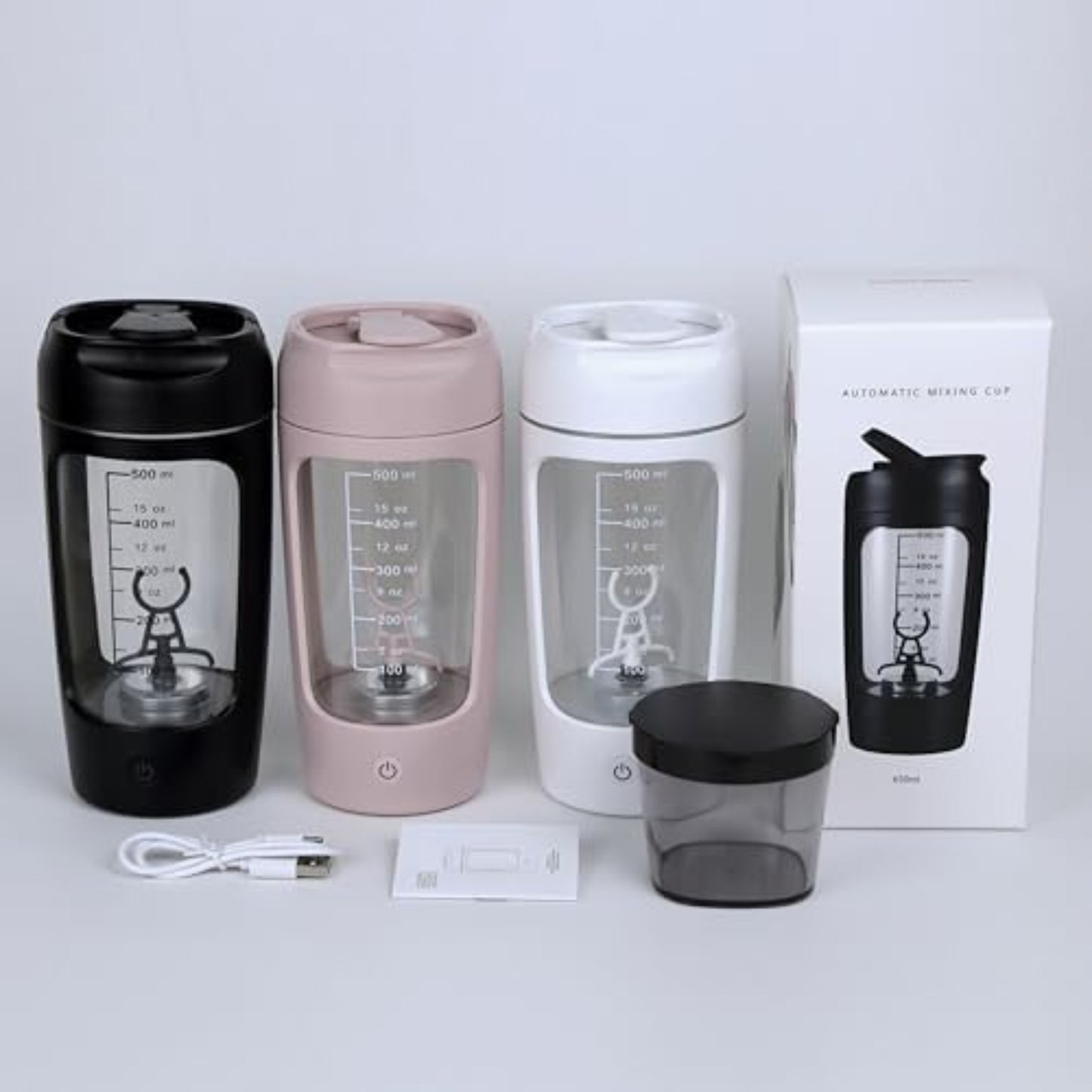 PowerMix Pro Elektrische Shaker – USB Oplaadbaar