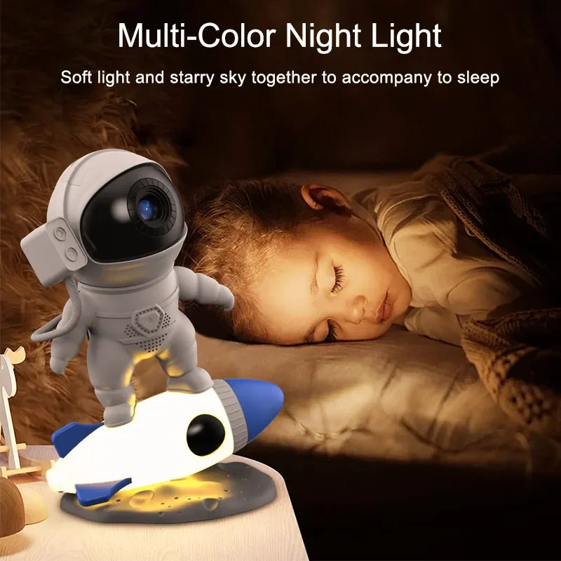 Astronaut Galaxy Projector Nacht Lamp