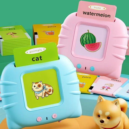 Pratende Flashcards voor kinderen